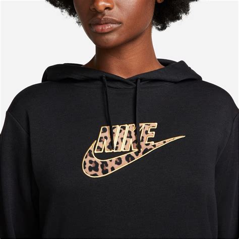 nike animal print swoosh hoodie.